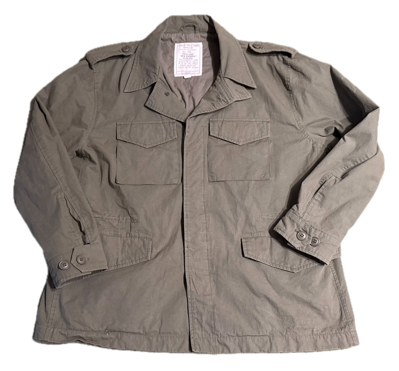 Military Field Jacket Coat – WWII 1944 1945 – Reproduction by Cockpit USA – XL