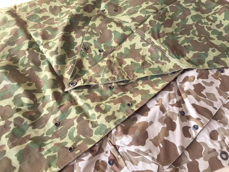 ReproductioWW2 US Army Pacific camouflage USMC tent Duck hunter camo Duckhunter gallery