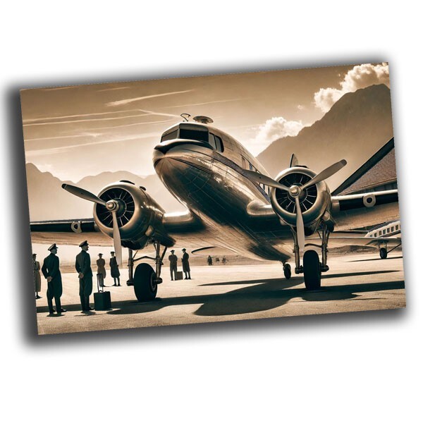 aircraft nice vintage military aviation retro WW2 Photo Glossy 4*6 in L48