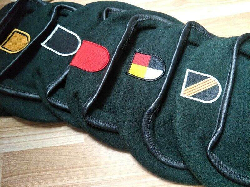 6PCS US ARMY SPECIAL FORCES GROUP WOOL Blackish GREEN COLOUR BERET 7-1/4 gallery