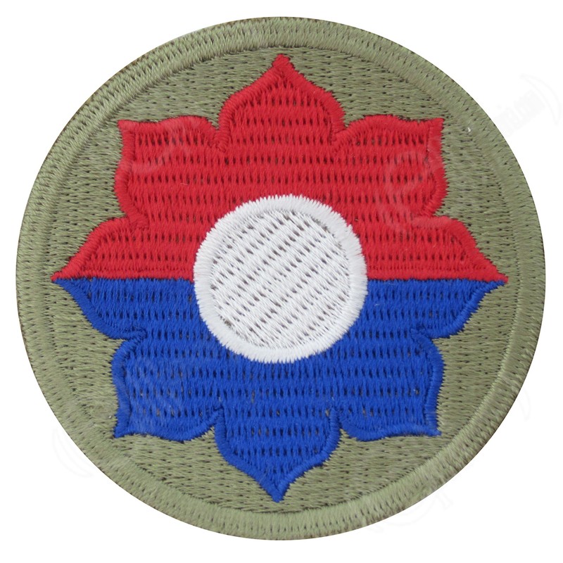9th Infantry Division – WW2 Repro US Patch Badge Army Uniform Insignia Sleeve