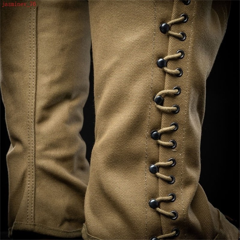WWII US Army M1938 Canvas Leggings Leg Wrappings Puttee Outdoor Hunting Supplies gallery