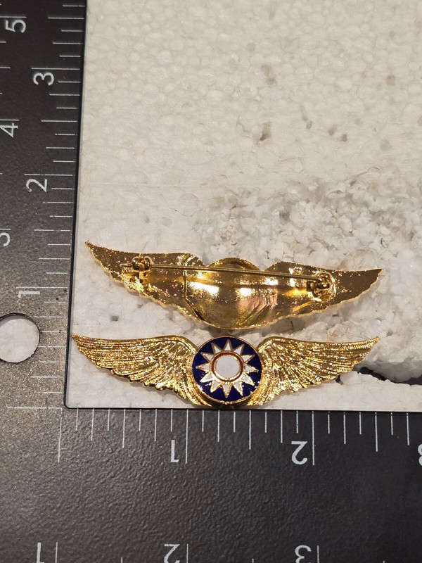 Reproduction WW2 US Army AVG Flying Tigers Chinese Pilot Wings 3294