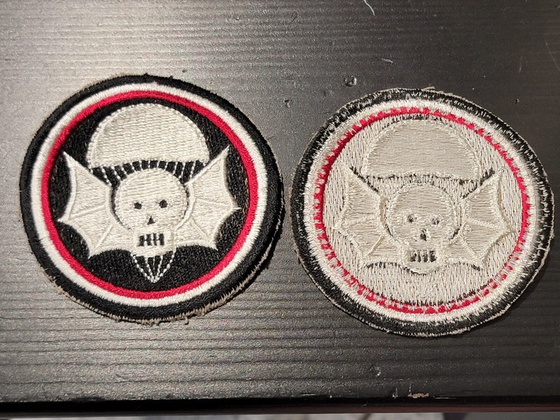 Reproduction WW2 US Army Airborne 502 Parachute Infantry PIR Patch Variant 628 gallery