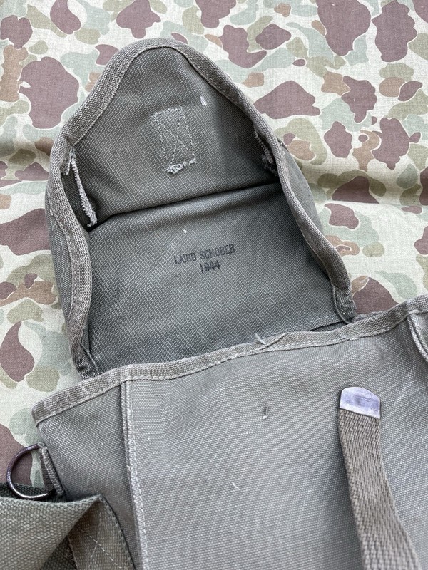 WWII US ARMY GP Ammo Thomson Shoulder Bag Carry Pouch With Strap gallery
