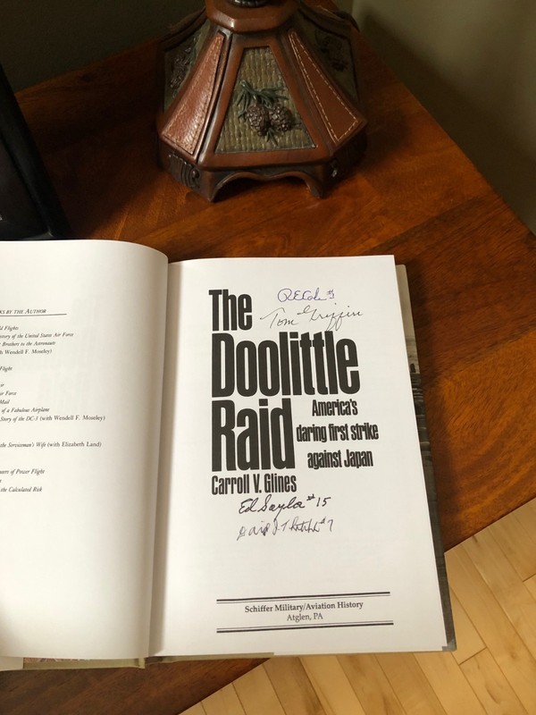 DOOLITTLE RAID **SIGNED** BY B-25 RAIDERS !! gallery