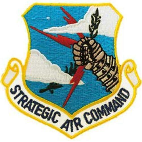 Strategic Air Command Embroidered Patch, Cold War, B-36, B-47, B-52 PAT-0109