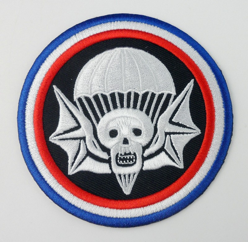 WWII US 101st Airborne Division 502nd Parachute Regiment Embroidered Patch 3.5''