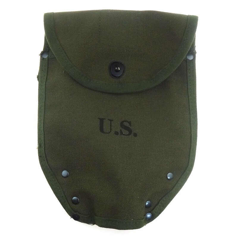 WWII Army M1943 M43 Folding Shovel Head Canvas Cover Green gallery
