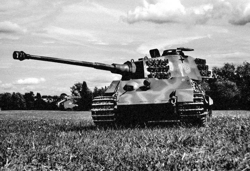 German Panzer King Tiger Tank WWII WW2 13×19 Photo 689a