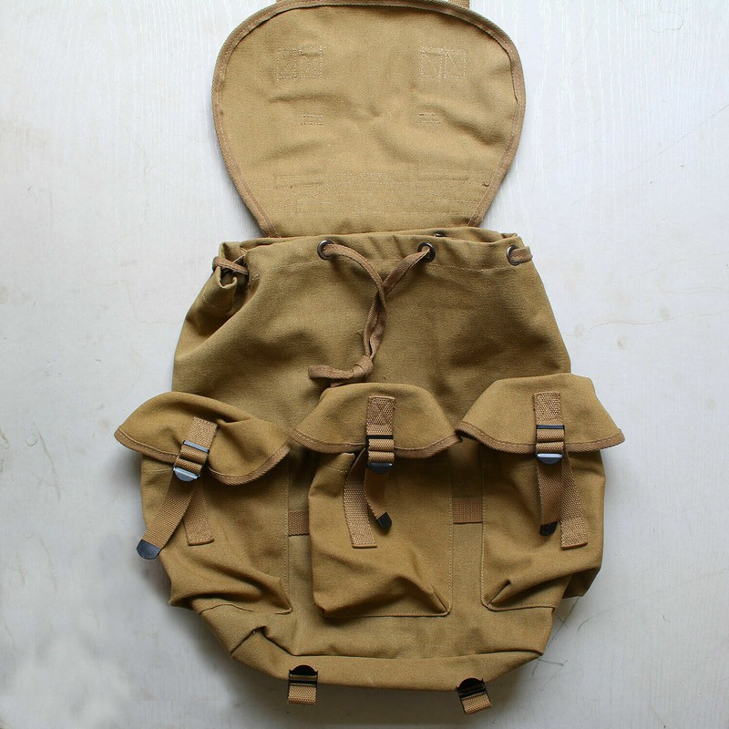 WWII US Model.Haversack Canvas Field Bag Army Backpack Large gallery