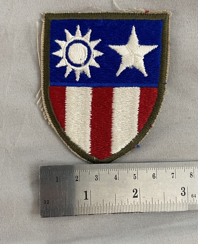 CBI China Burma India Bullion AVG Flying Tigers WW2 AAC USAF Squadron Patch gallery