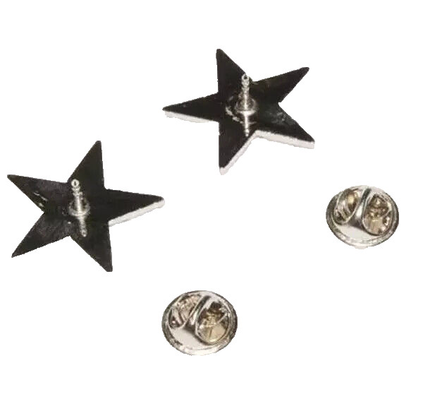 WW2 Pair US Army One Star Brigadier General Rank Insignia Badges gallery