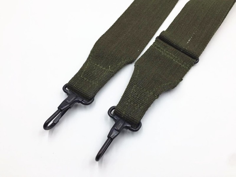 WWII M1961 Backpack USA Vietnam Equipment Bag Green Strap Replication (NO BAG) gallery