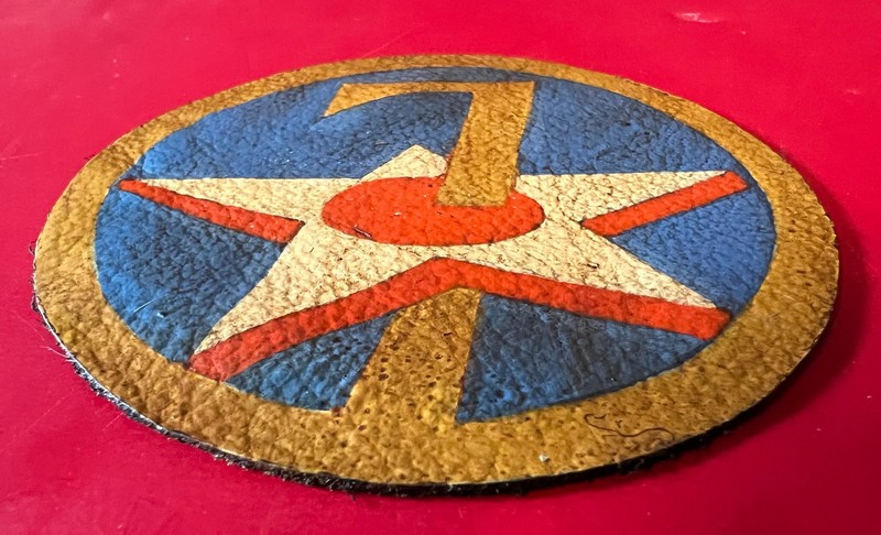 7TH ARMY AIR FORCES HAND PAINTED SHOULDER PATCH gallery