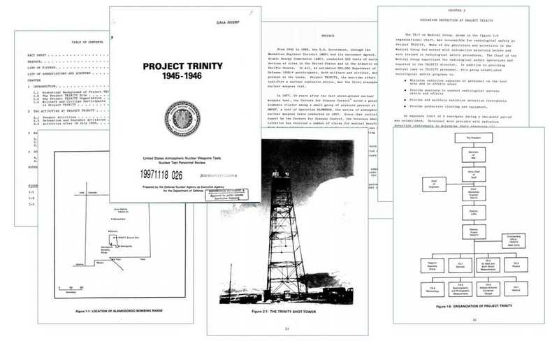 Manhattan Project Trinity Test Nuclear Atomic Bomb Documents, 78 pages