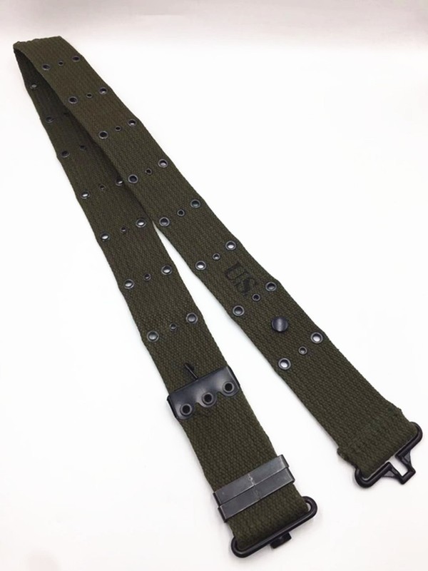 VIETNAM WAR WWII US Army M1956 Combat Soldier Field X Suspenders AND Belt SET gallery