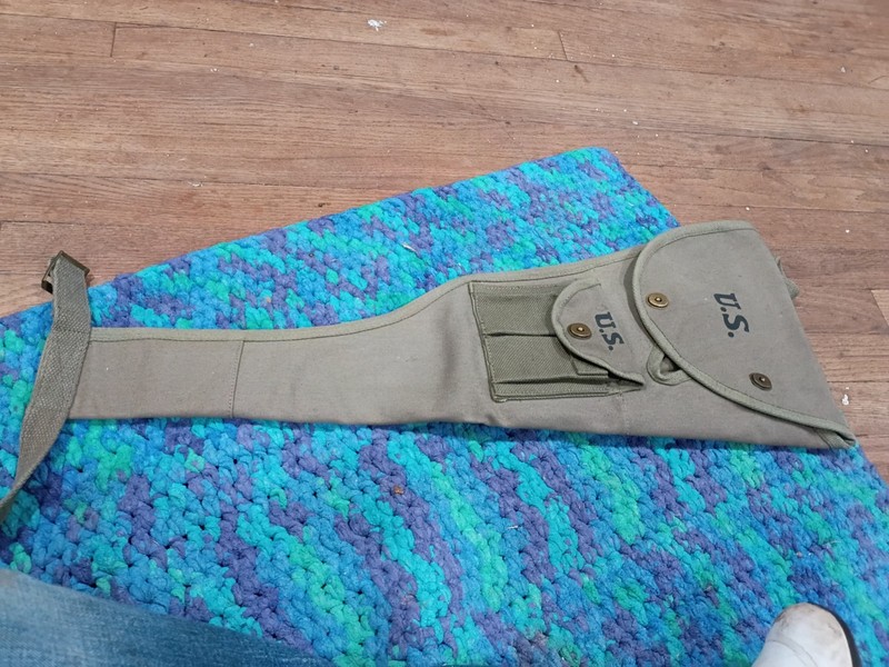 reproduction us ww2 paratrooper rifle scabbard