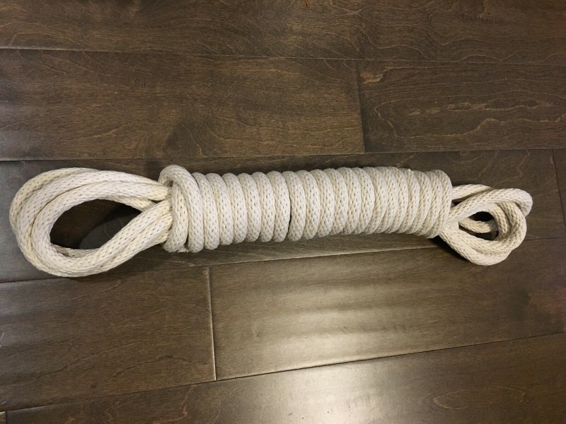 WWII US ARMY AIRBORNE PARATROOPER COTTON DROP ROPE M3A4 HAND CART JOHN WOOD
