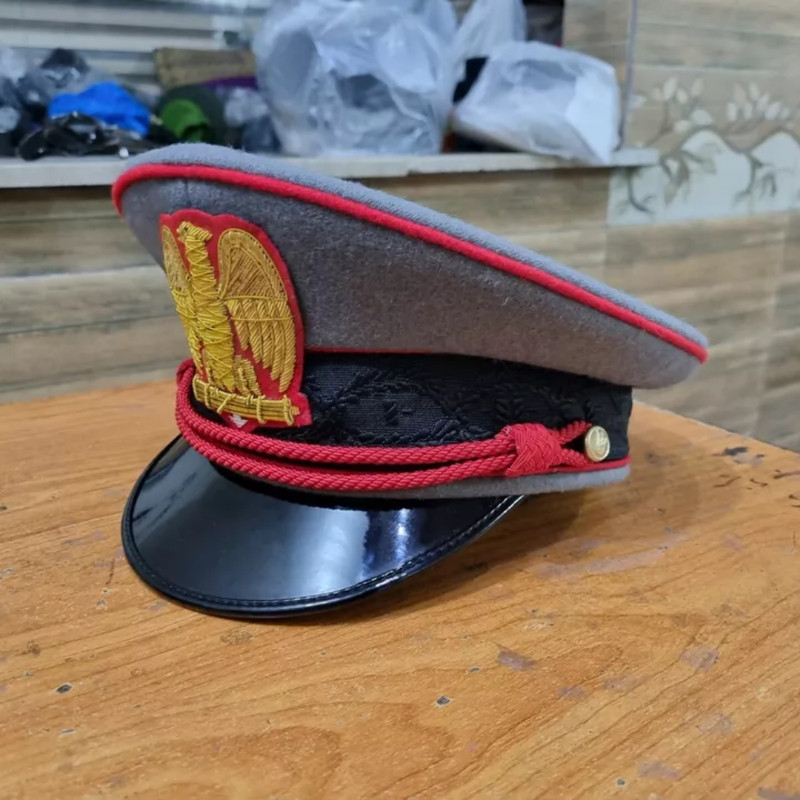 WW2 Italian Duce of Fascism Fascist Military General Officers Visor Hat Cap... gallery