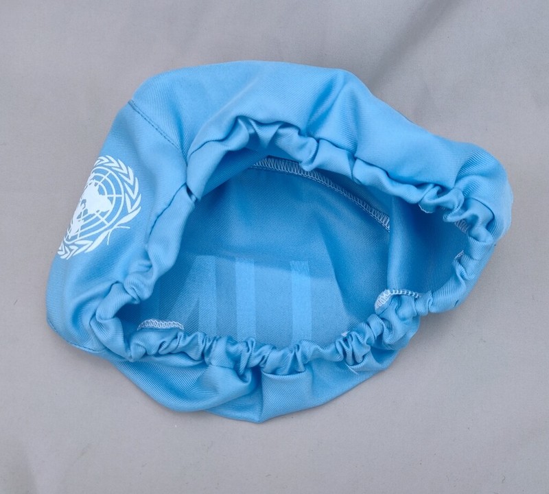 US UNITED NATIONS PEACEKEEPING FORCE TACTICAL M88 HELMET COVER No Helmet gallery
