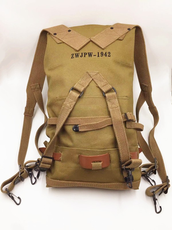 Repro WW2 US Army M1928 Knapsack Outdoor Backpack Camping Bag High Quality gallery