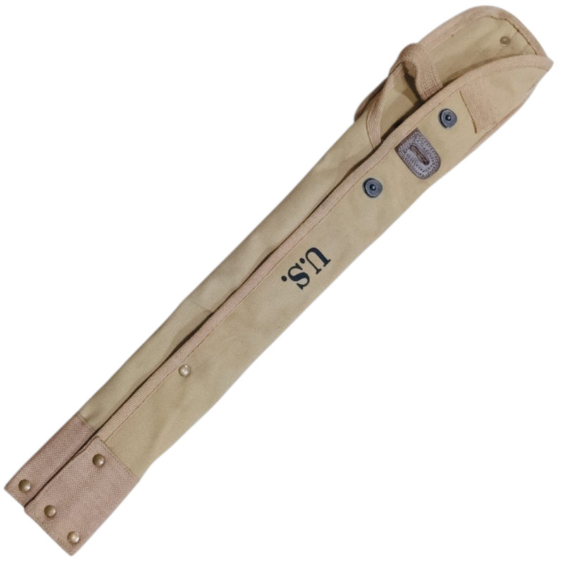 US Army WW2 M1 Carbine Scabbard Canvas Rifle Case Khaki Military Gear gallery
