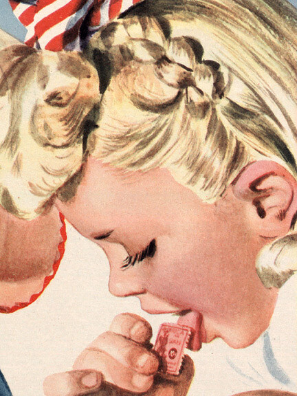 “Buy U.S. War Stamps” 1942 Vintage Style WW2 War Poster - 24x32 gallery