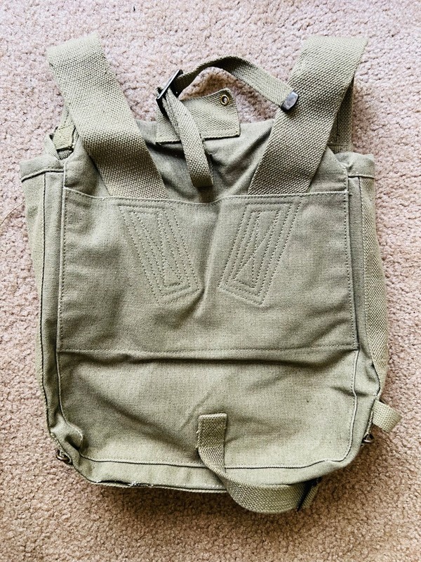 2 WWII REPLICA REPRODUCTION Haversacks Rugsacks Backpacks gallery