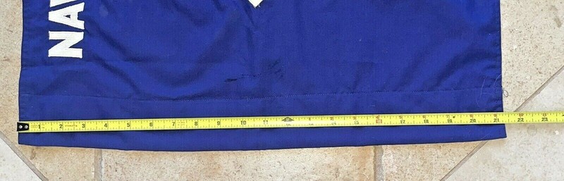 USN UNITED STATES NAVY US NAVAL BASE PEARL " A " COMPANY BLUE ANCHOR FLAG gallery