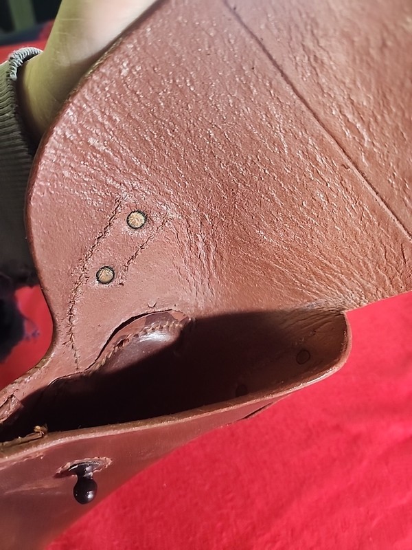 Reproduction US ARMY INFANTRY M1936 M1911 M1911A1 .45 PISTOL HOLSTER-R LEATHER gallery