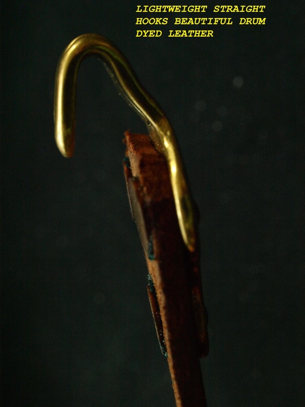 M1907 USGI style SLING ltrh. drum dyed super premium JT&L 1944 BRASS FITTINGS gallery