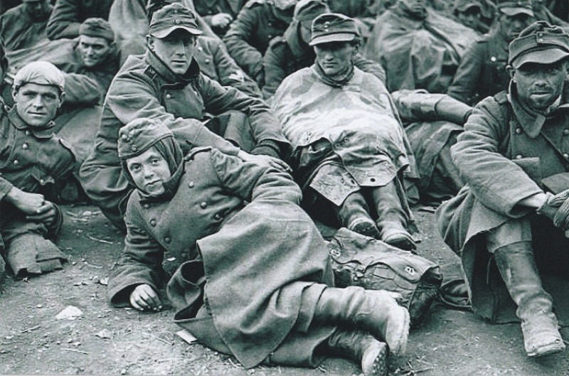 WW II Usa Photo ** Captured German Soldiers