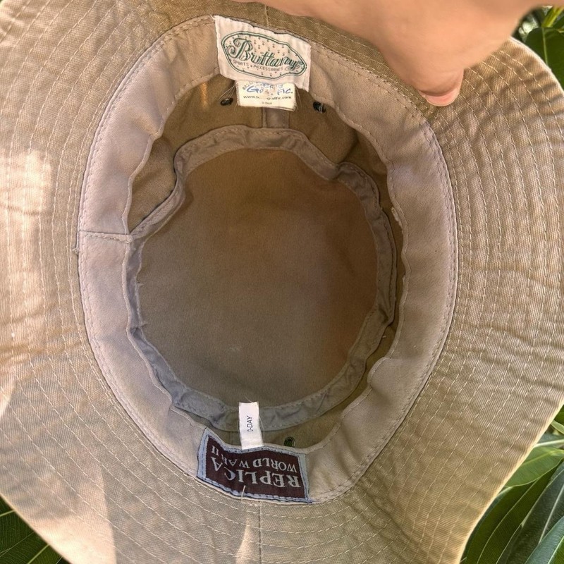 Vintage Y2K 2000s Replica WW2 D-Day Normandy Bucket Hat United States Militaria gallery