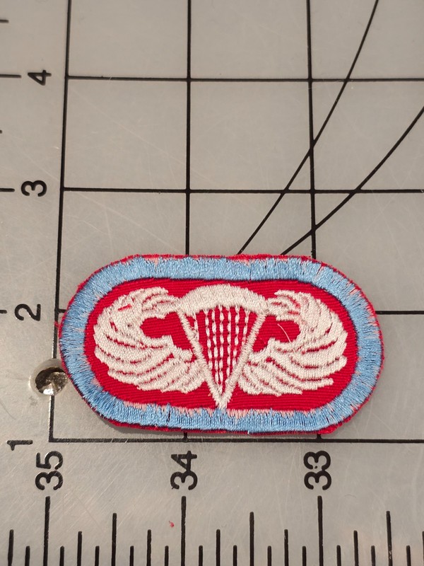 Reproduction WW2 US Army Airborne Oval 501 PIR Parachute Infantry Regiment Wings