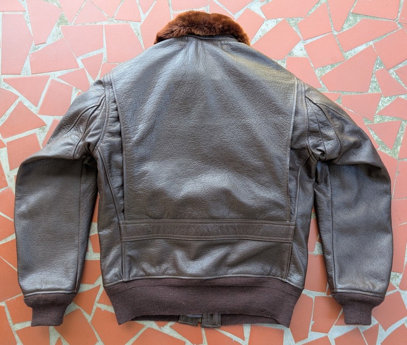MONARCH USN WW-2 M-422A, G-1 MODEL LEATHER FLIGHT JACKET BUILD gallery