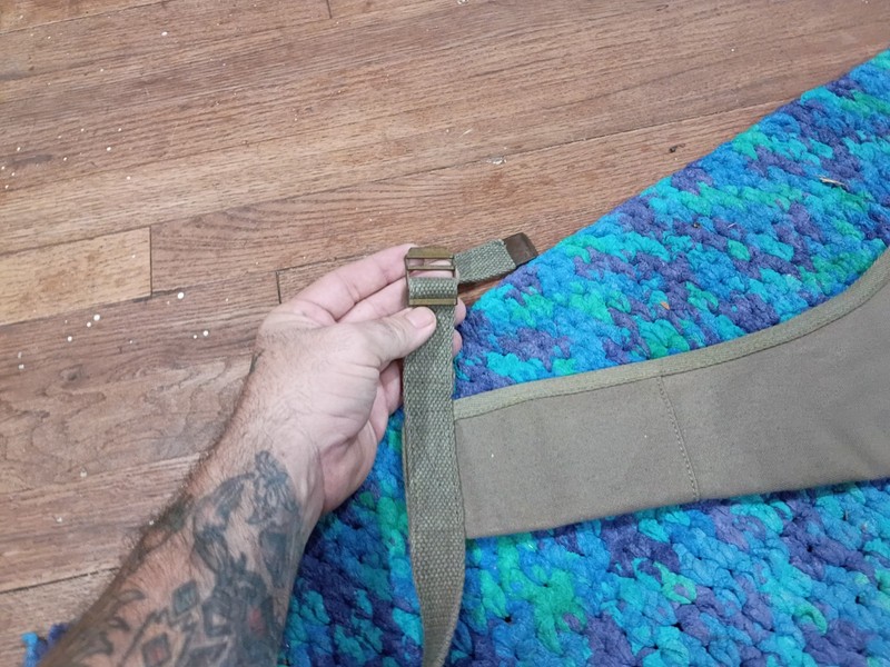 reproduction us ww2 paratrooper rifle scabbard gallery