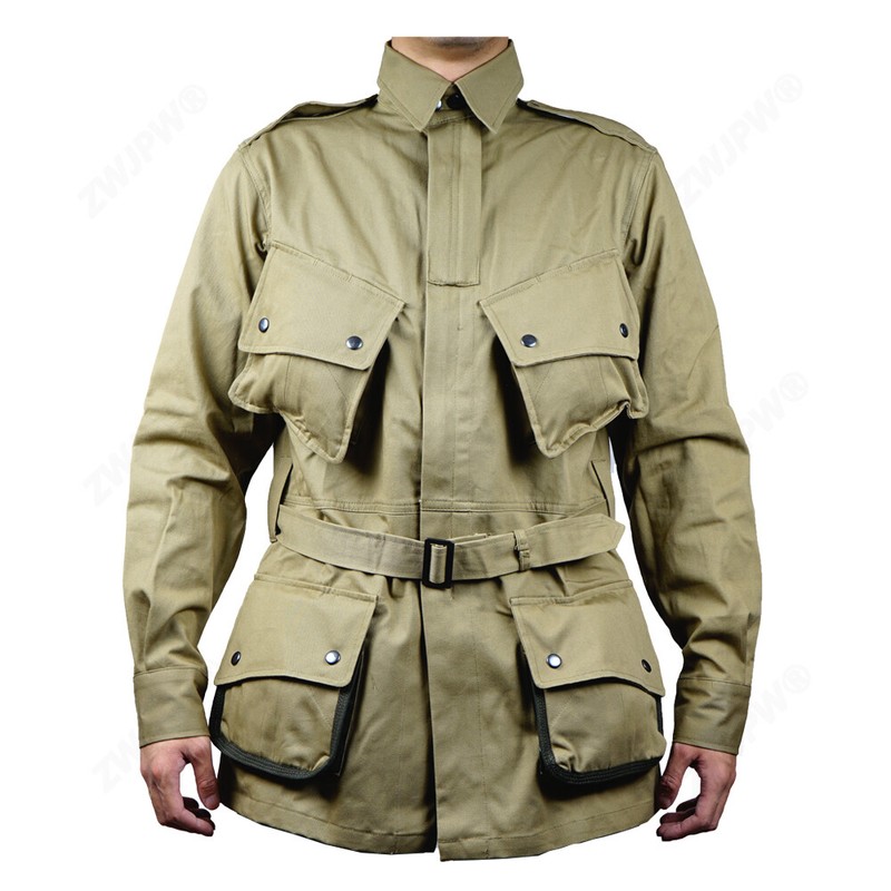 WW2 U.S. Paratrooper Jump M42 Jacket Coat khaki size 44R gallery