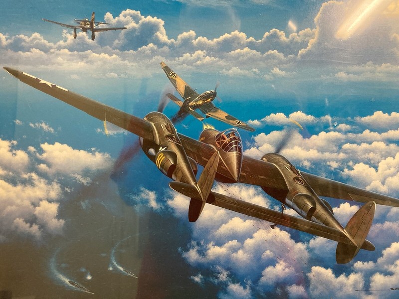 LIGHTNING STRIKES SEVEN TIMES LIMITED ART PRINT SIGNED BY STAN STOKES, 174/4750 gallery