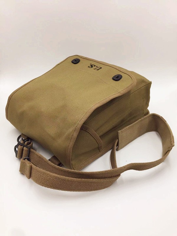American Map Canvas Shoulder Bag for Men, Sundry Bag, One Shoulder Backpack gallery