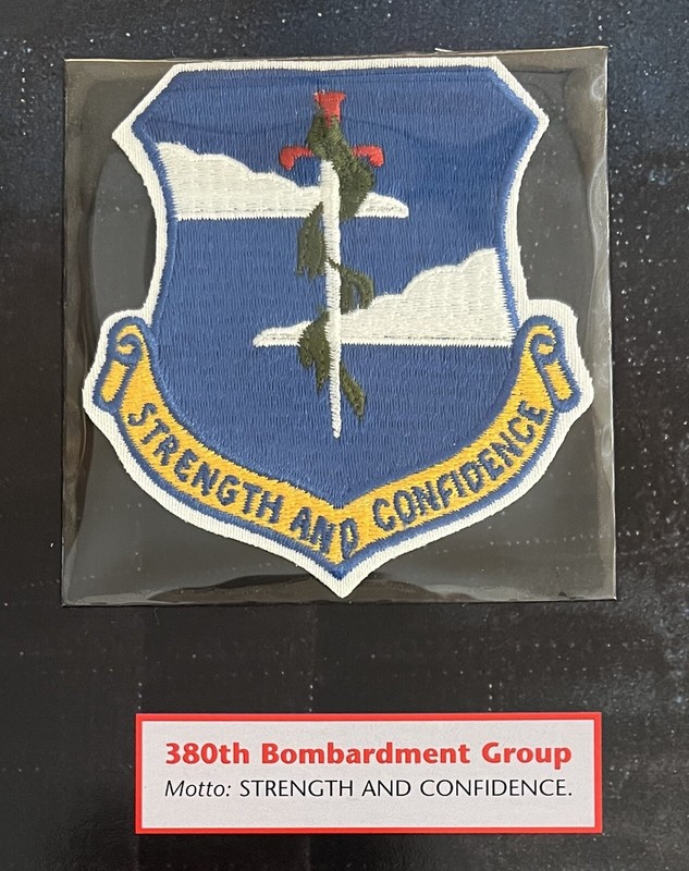 Emblems Of Air War Patch 380th Bombardment Group “Strength And Confidence” gallery