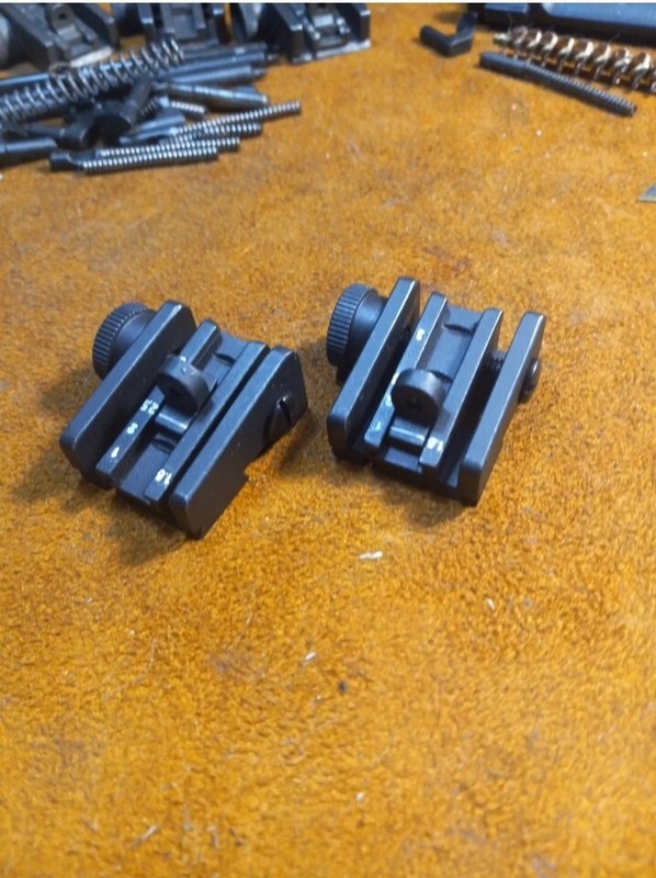 M1 Carbine Rear Sight Adjustable Milled gallery