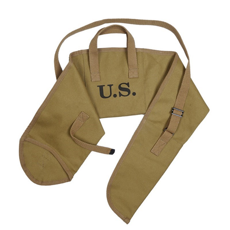 WW2 US Army garand Springfields Enfield Gun Cover Case Bag Rifle Carrier Soldier gallery
