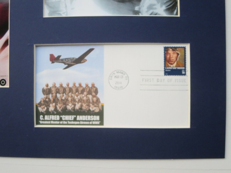 The Tuskegee Airmen - The Red Tails" & First Day Cover of their own stamp gallery
