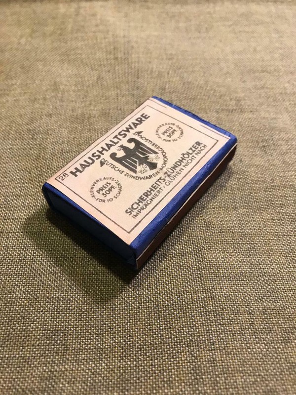 WWII German Army Heer, Elite Match box *