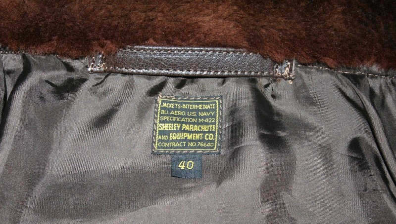 PRE WW-2 M-422 LEATHER FLIGHT JACKET SHEELEY PARACHUTE BUILD G-1, M-422A , A-2 gallery