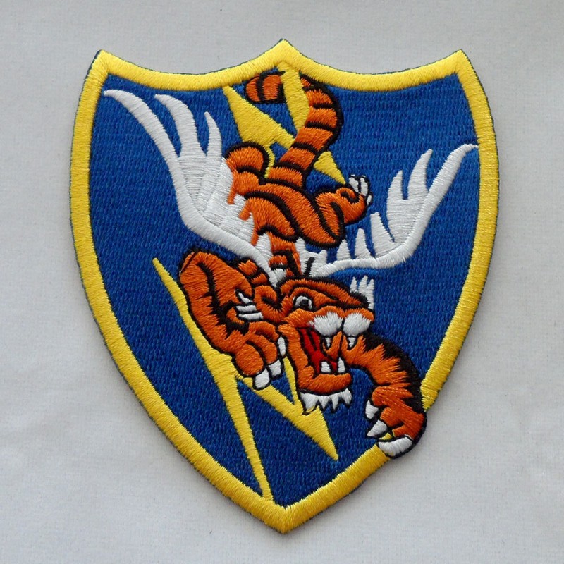 3PCS WWII American Volunteer Group AVG Flying Tigers Embroidered patch gallery