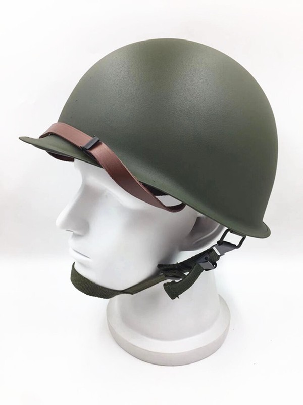 Military Steel M1 Helmet Tactical US Army Replica Protective Helmets WWII WW2 gallery