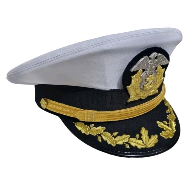 U.S. Maritime Captain Commander Hat – Authentic Merchant Marine Combination Cap gallery