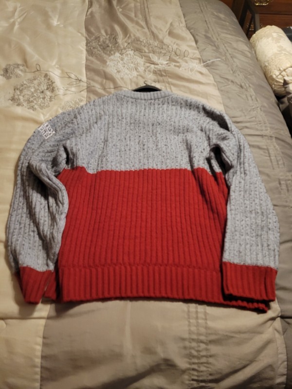 US Army AAC 100th Fighter Squadron Tuskegee Airmen Knit AVIREX XL 46-48 Sweater gallery